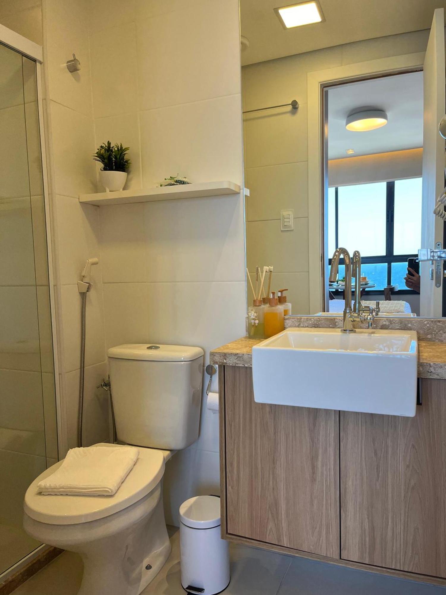 Luxuoso Studio Beira Mar Salvador Bagian luar foto