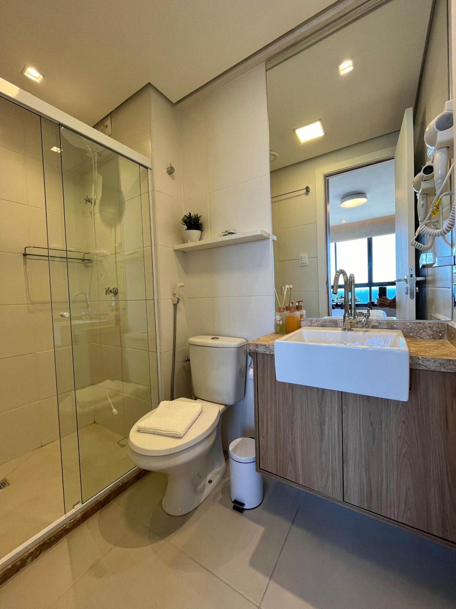 Luxuoso Studio Beira Mar Salvador Bagian luar foto