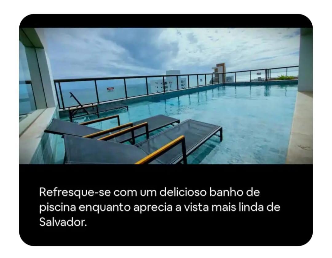 Luxuoso Studio Beira Mar Salvador Bagian luar foto